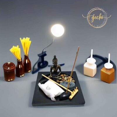 Jardín Zen Yin Yan Roca Arena