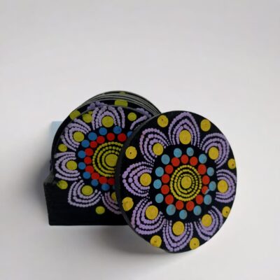 Porta Vasos Por Seis