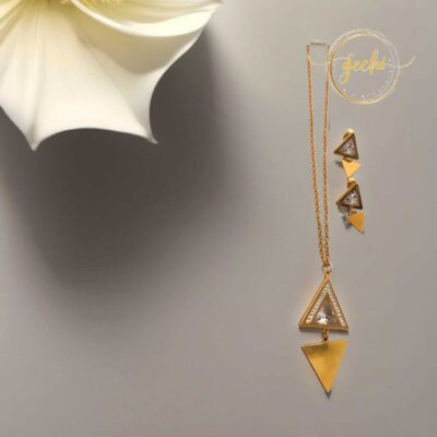 Cadena Dije Triangulo