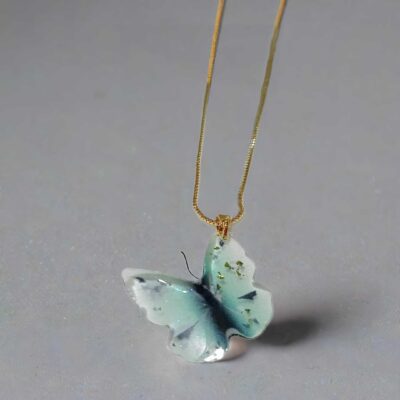 Cadena  Dije Mariposa