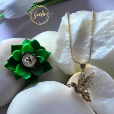 Cadena  Dije  Colibrí