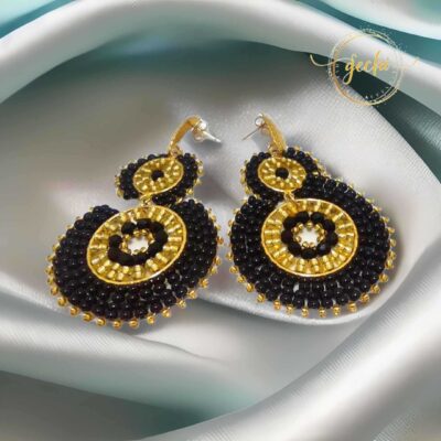 Aretes Tejidos Circular