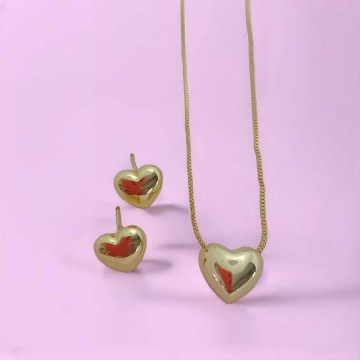 Conjunto  Dije Corazón - Imagen 2