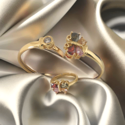 Juego De Aro Mariposa