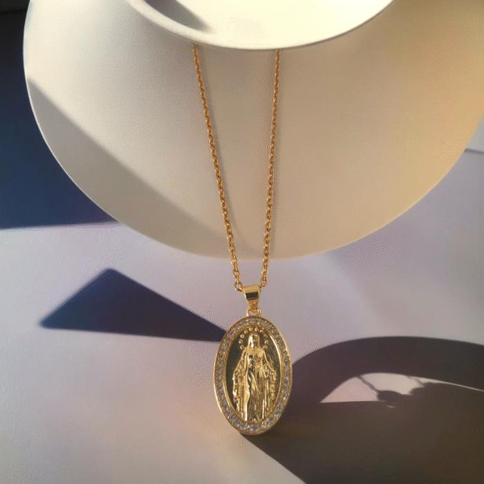 Cadena Virgen Guadalupe y Milagrosa - Imagen 2