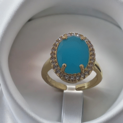 Anillo Piedra Azul