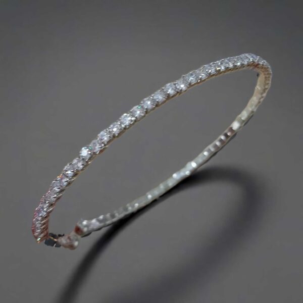 Pulsera En Rodio
