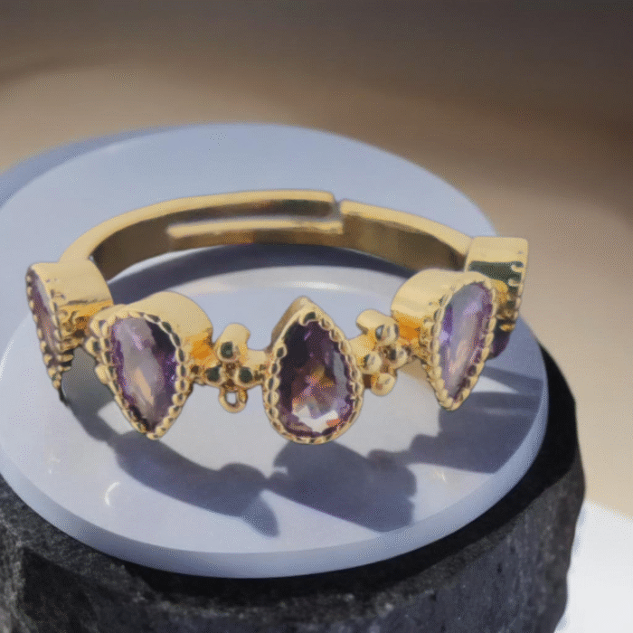 Anillo Ajustable Gota - Imagen 2