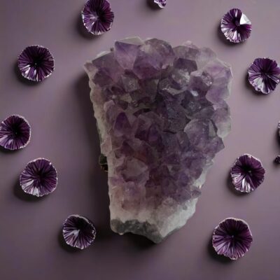 Piedra Drusa Amatista