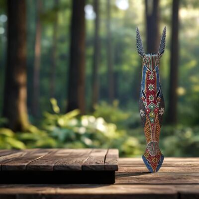 Mascara En Arena Jirafa