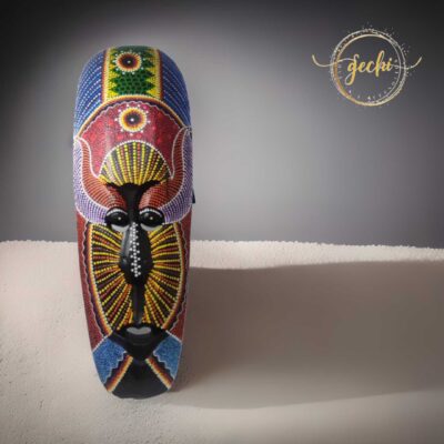 Mascara En Puntillismo