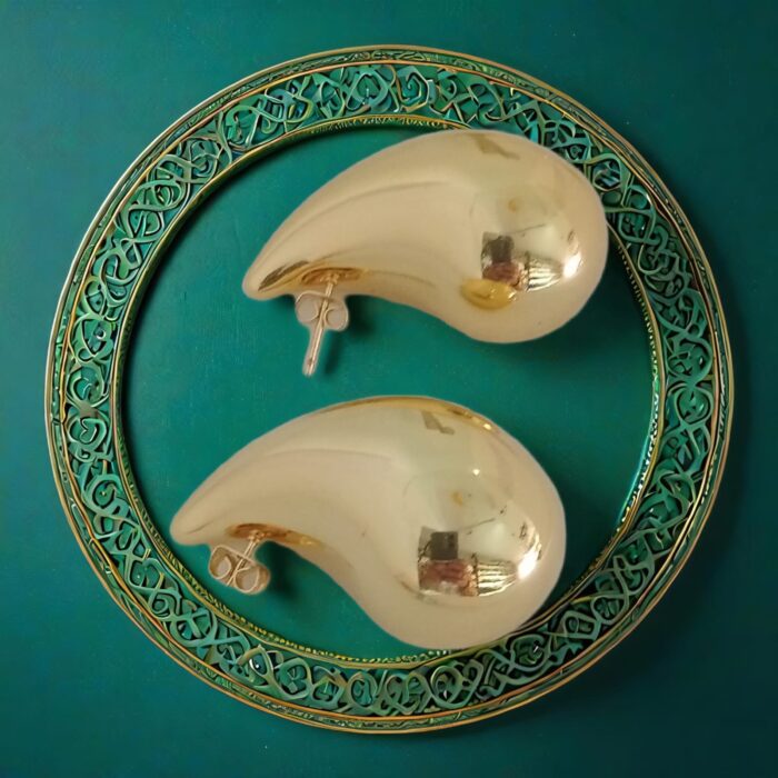 Aretes En  Gota Grandes - Imagen 2