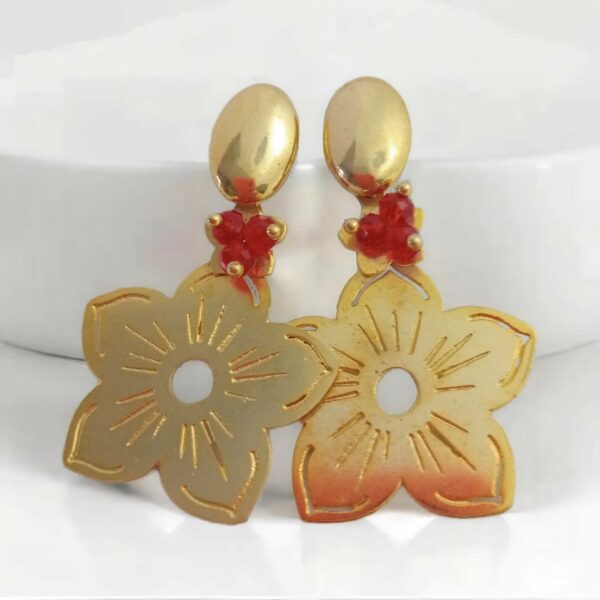 Aretes Flor