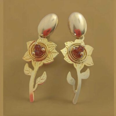 Aretes En Forma De Flor