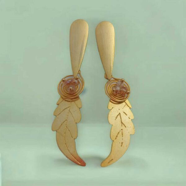 Aretes Hoja