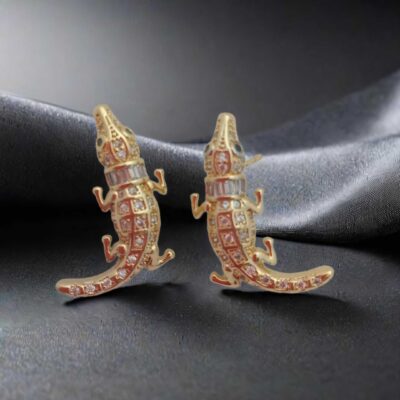 Aretes Cocodrilo
